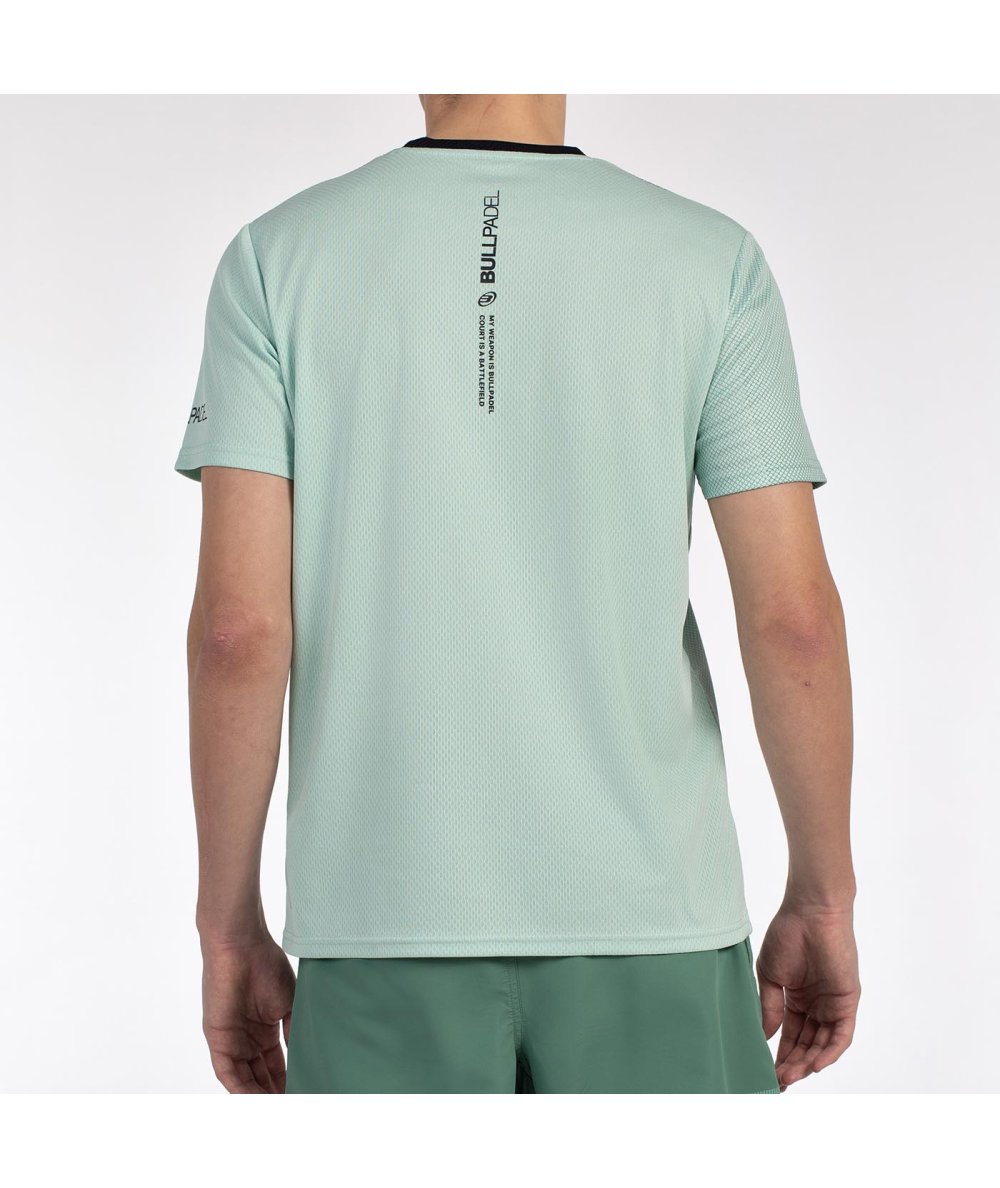 T-SHIRT BULLPADEL BATEN VERDE MANZANA VIGORE