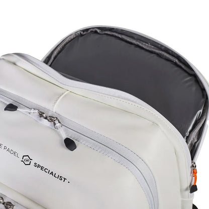 Bullpadel BPM26009 Vertex  White Backpack 2026 by Delfi Brea