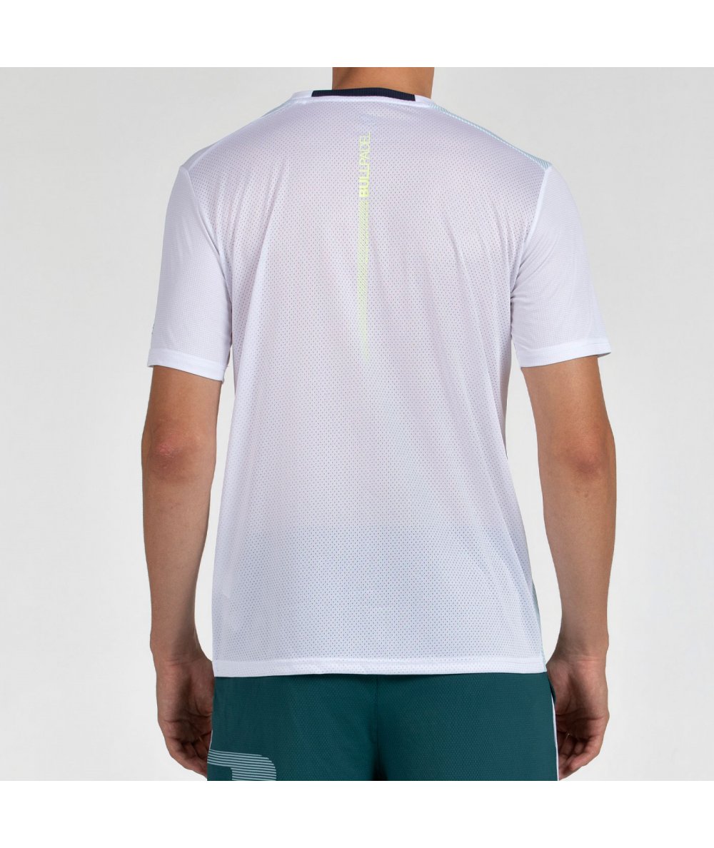 BULLPADEL LAGAR WHITE T-SHIRT