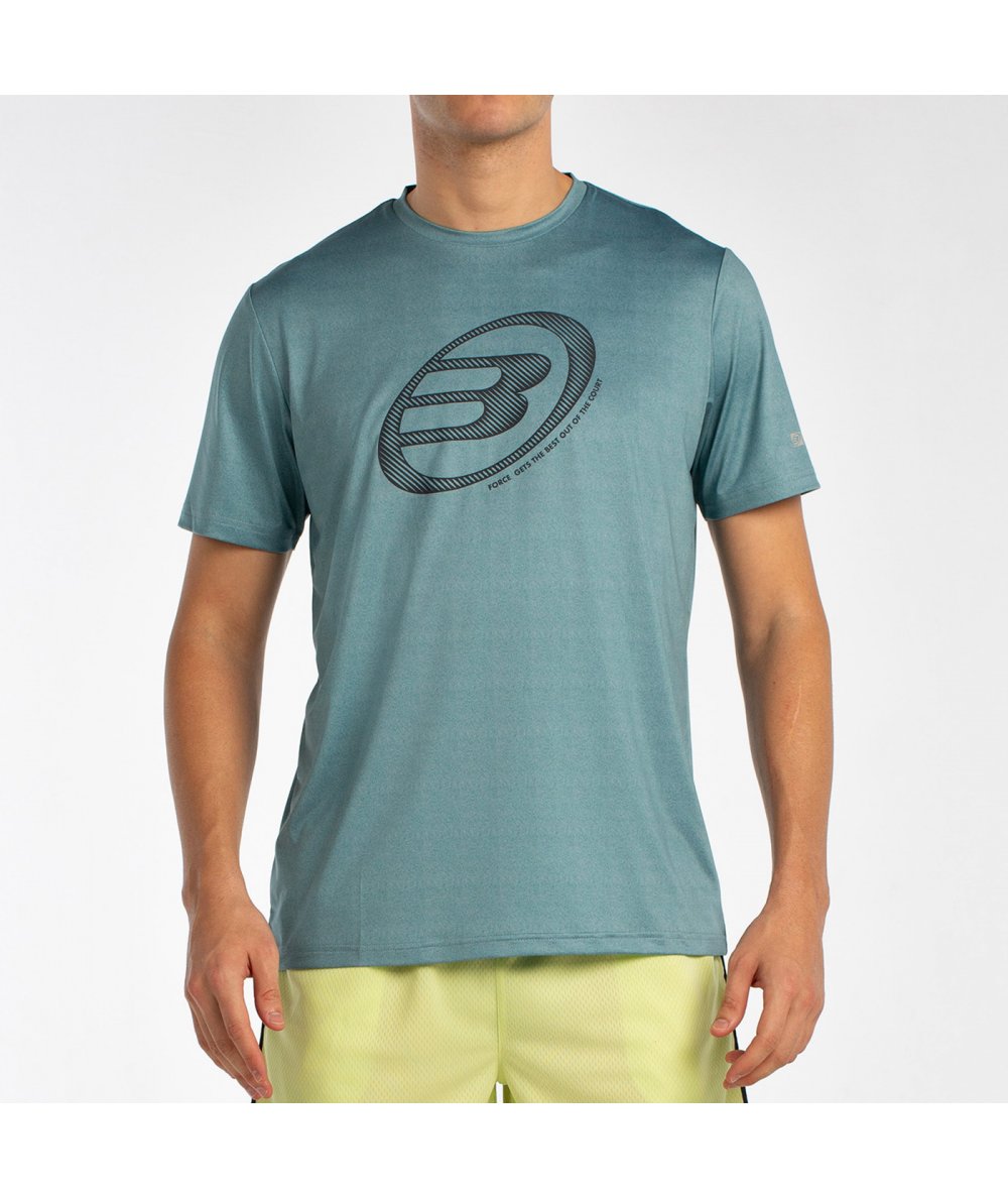 BULLPADEL LANDE BLUE GREEN VIGORE T-SHIRT