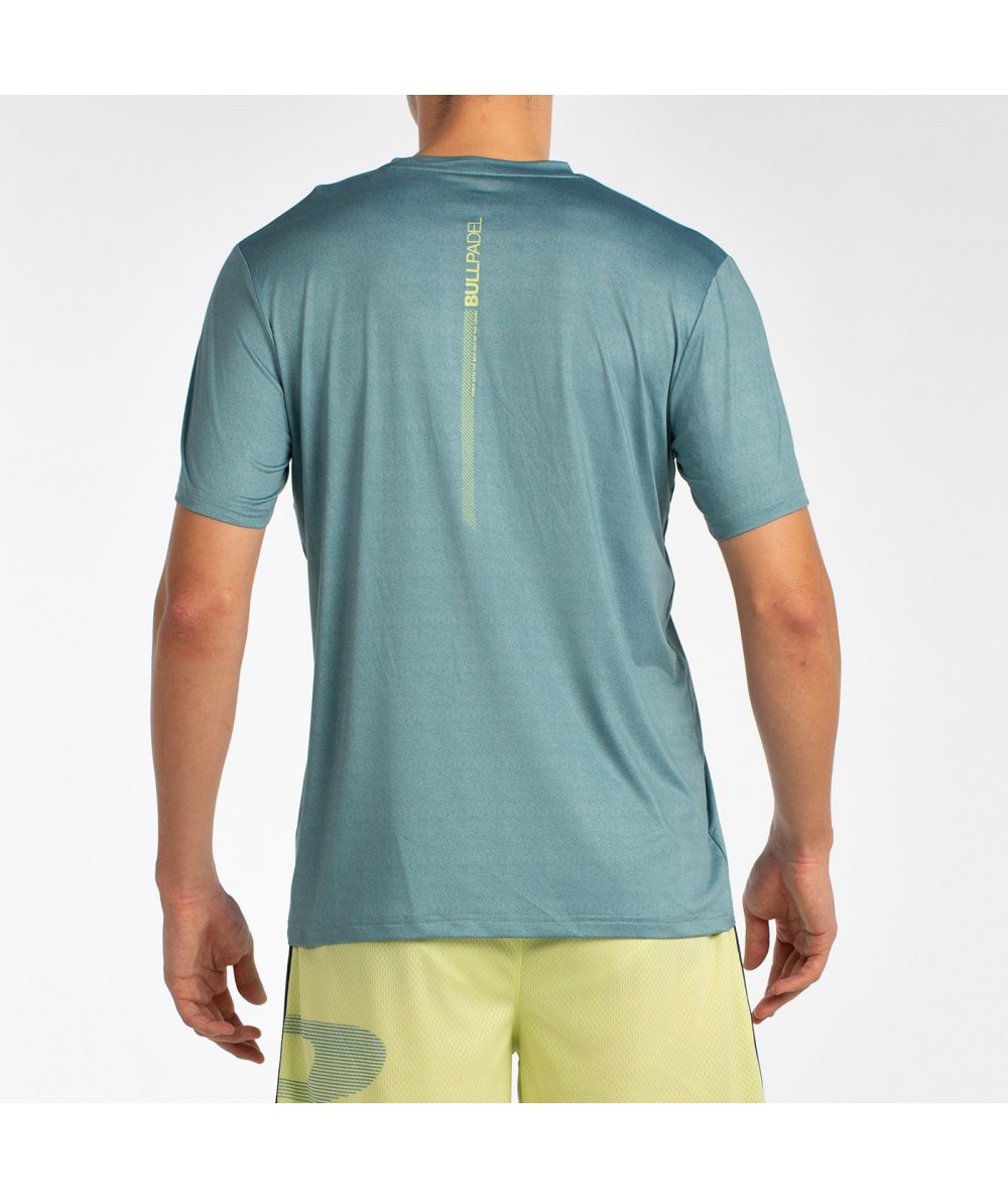 BULLPADEL LANDE BLUE GREEN VIGORE T-SHIRT