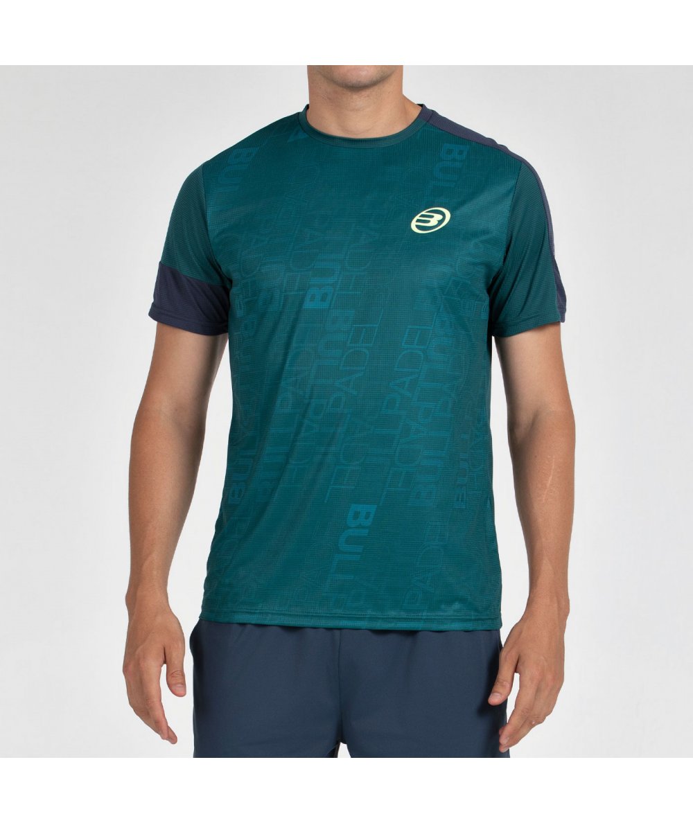 BULLPADEL LEIDO DARK GREEN T-SHIRT