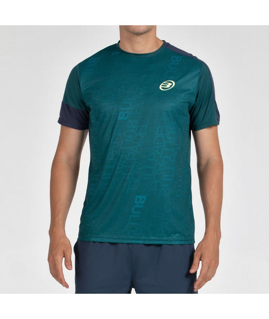 BULLPADEL LEIDO DARK GREEN T-SHIRT