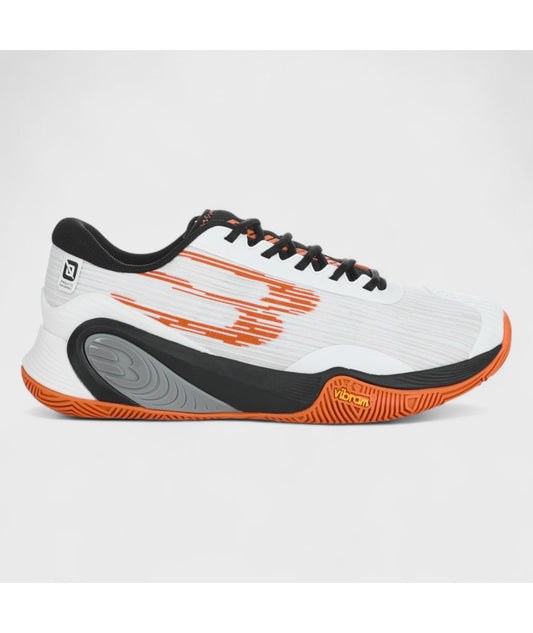 Bullpadel Hack Vibram 25I Orange White Padel Shoes