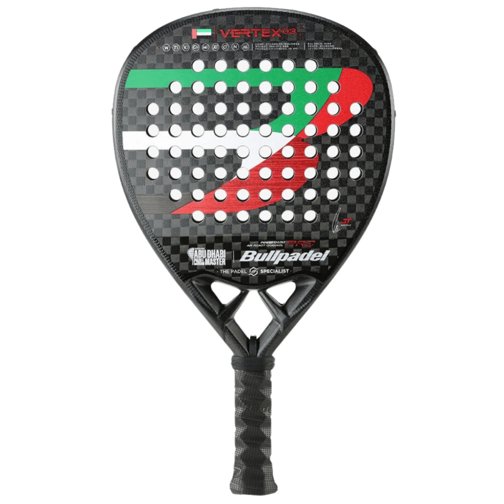 BULLPADEL VERTEX 03 23 UAE LUXURY Padel Racket – Ebull padel