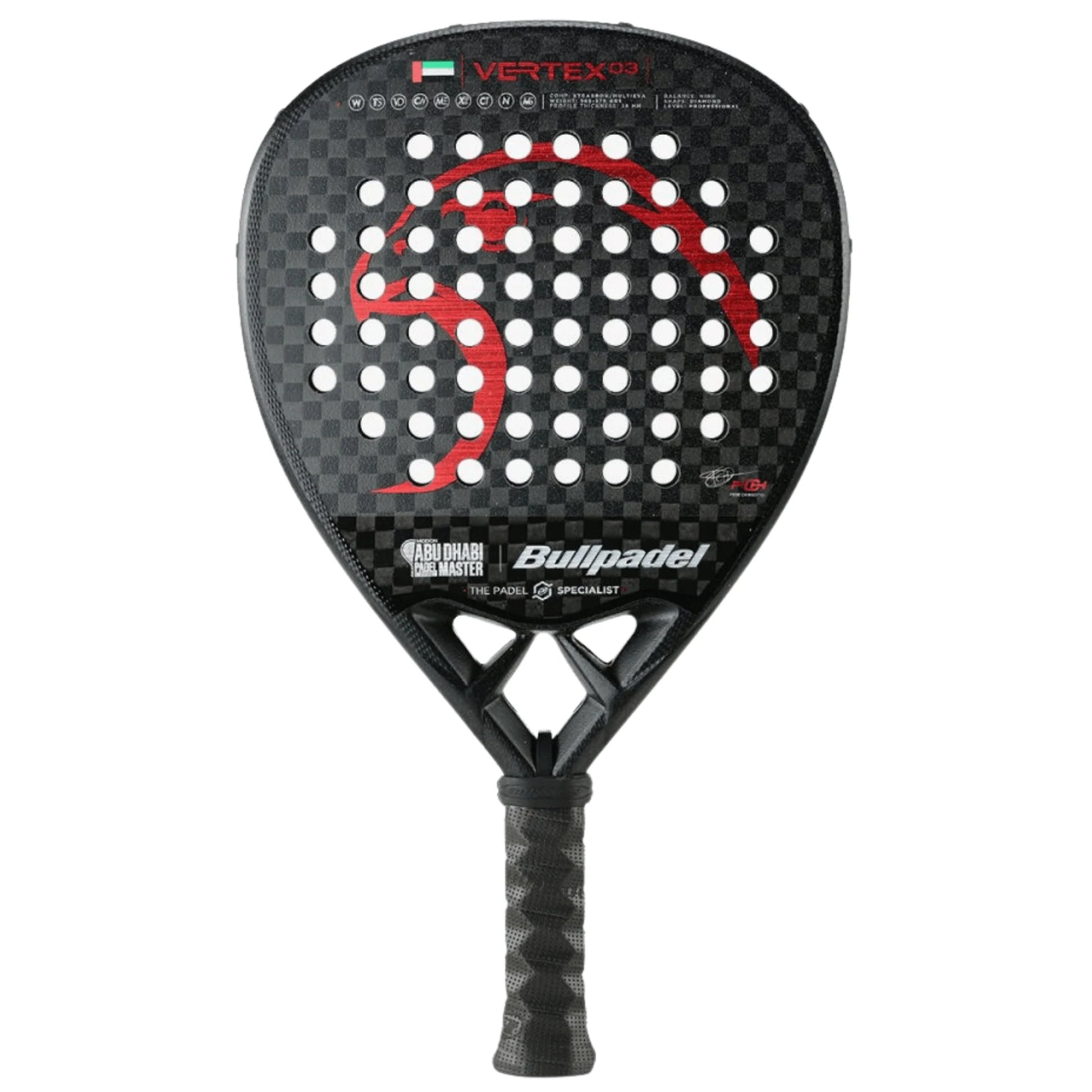 BULLPADEL VERTEX 03 23 UAE LUXURY Padel Racket – Ebull padel