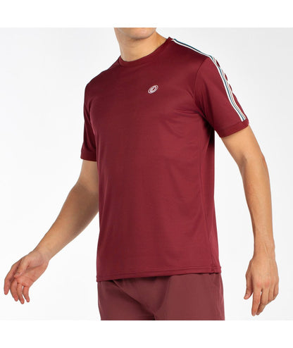 T-SHIRT BULLPADEL ALDER BORDEAUX