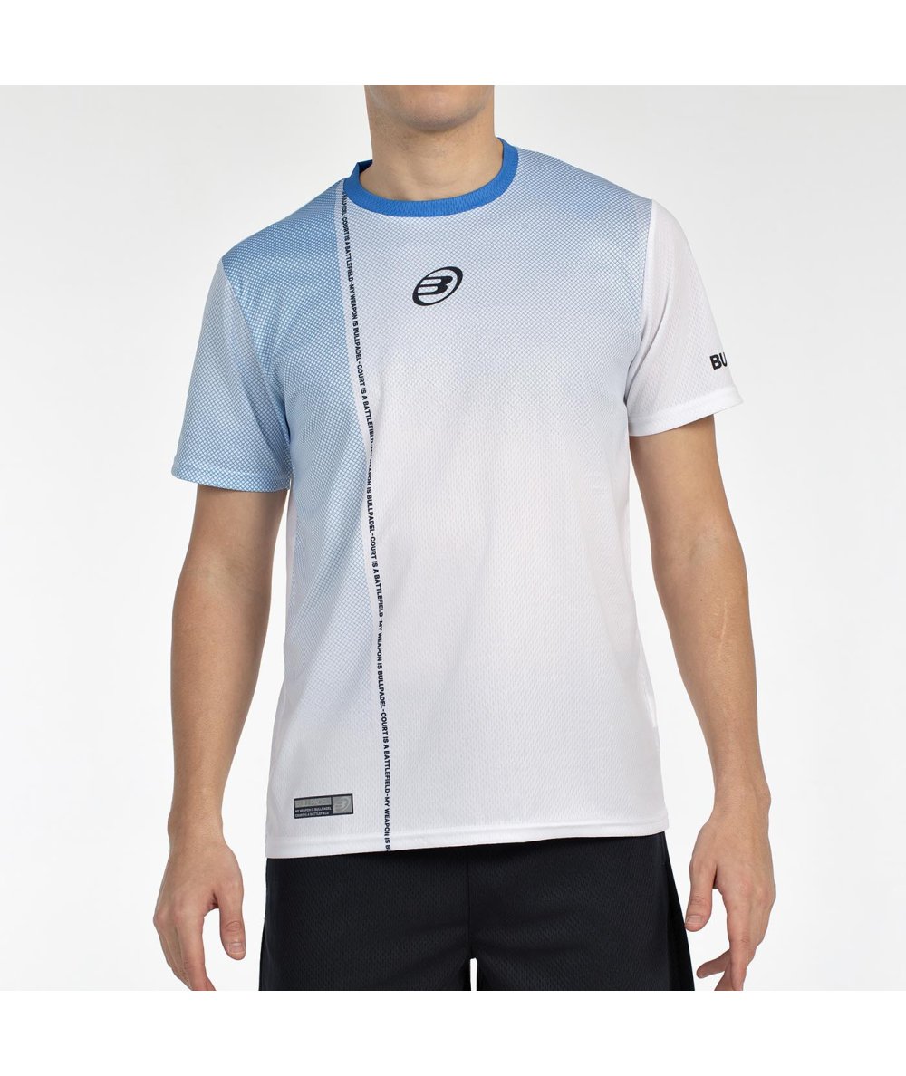 T-SHIRT BULLPADEL BATEN WHITE